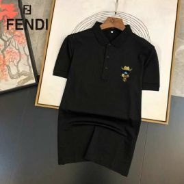 Picture of Fendi Polo Shirt Short _SKUFendiPoloShortm-3xl25t0620148